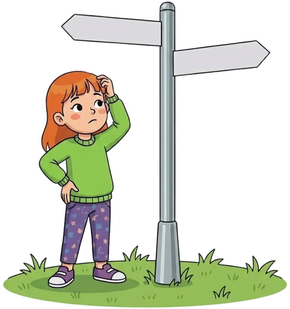 What kids do illustration