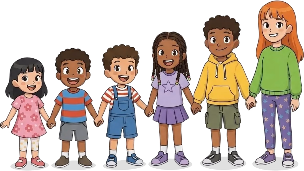 Designed for all ages illustration