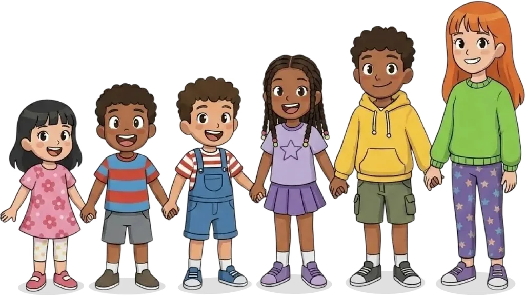 Designed for all ages illustration
